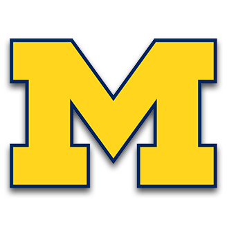 Black and White University of Michigan Logo - Michigan Wolverines Football | Bleacher Report | Latest News, Scores ...