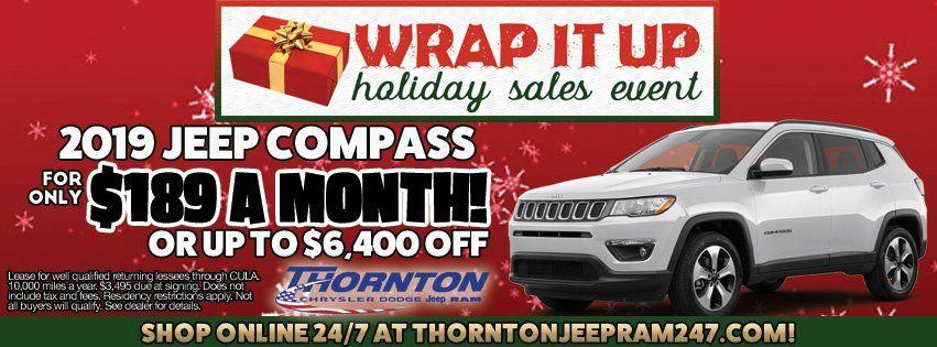 Red Lion Car Logo - Jeep Compass. Thornton Chrysler Dodge Jeep Ram Specials Red