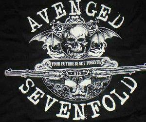 Avenged Sevenfold Black and White Logo - 144 images about Avenged Sevenfold ☠ on We Heart It | See more ...