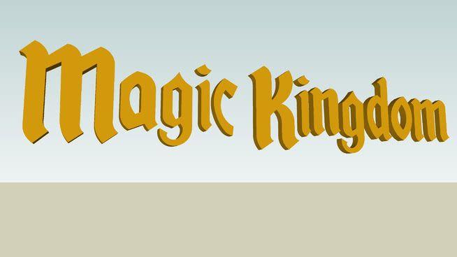 Magic Kingdom Logo - Magic kingdom Logo | 3D Warehouse