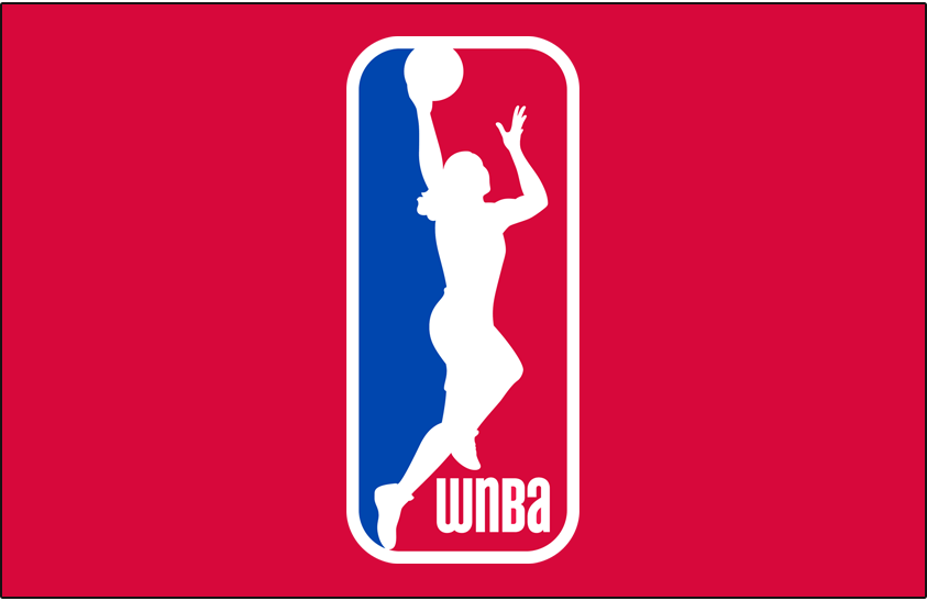 WNBA Logo - WNBA Alt on Dark Logo - Women's National Basketball Association ...