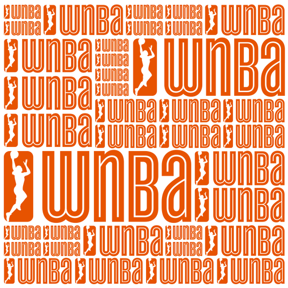 Wnnba Logo - Brand New: WNBA Steps Inline