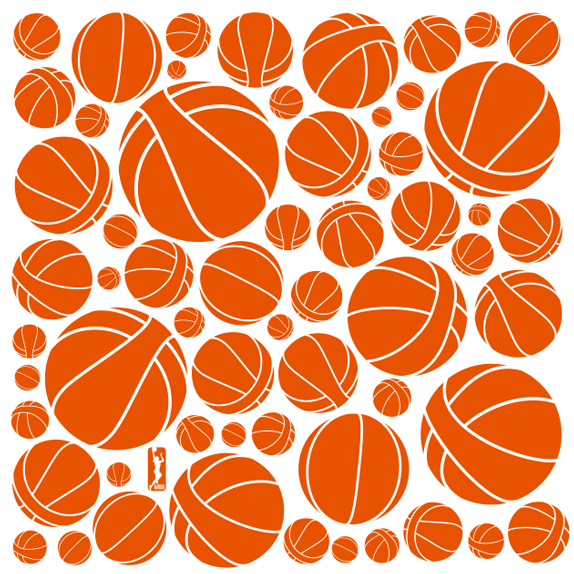 WNBA Logo - Brand New: WNBA Steps Inline