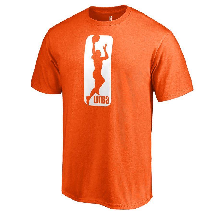WNBA Logo - Fanatics Branded WNBA Gear Orange Primary Logo Big And Tall T Shirt
