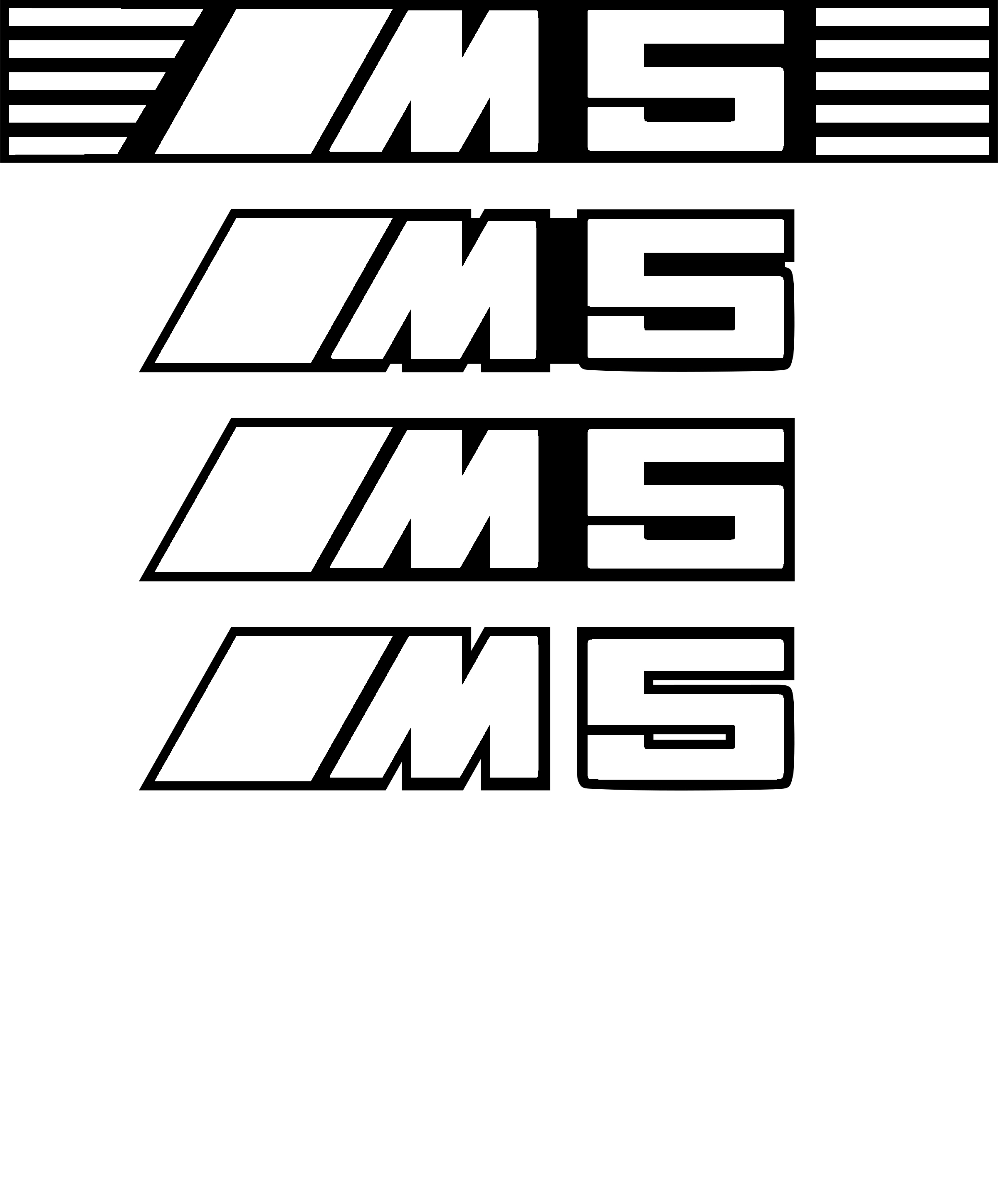 BMW M5 Logo - BMW M5 Logo PNG Transparent & SVG Vector