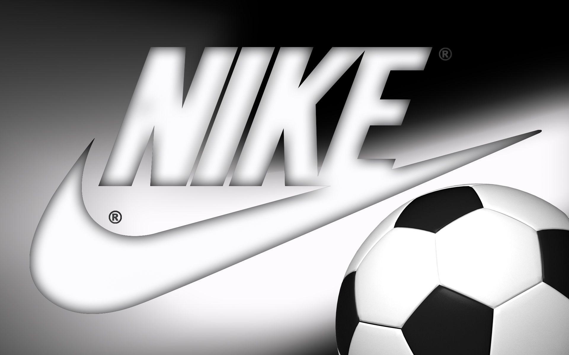 Nike Soccer Logo - Nike Soccer Ball Black & White 1920x1200 WIDE Sport