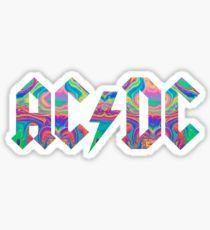 Small AC DC Logo - Acdc Logo Stickers