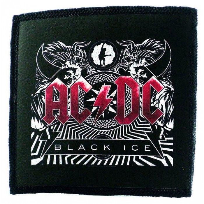 Small AC DC Logo - AC/DC - Black Ice (Small Patch)