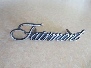 Original Fairmont Logo - Original 1970s XY XW Ford Fairmont car badge