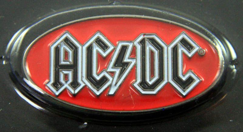 Small AC DC Logo - AC DC Small Enamel Badge