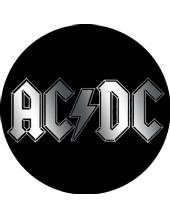 Small AC DC Logo - Jethro Tull Aqualung Button