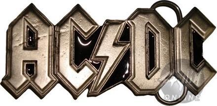 Small AC DC Logo - ACDC Logo Belt Buckle