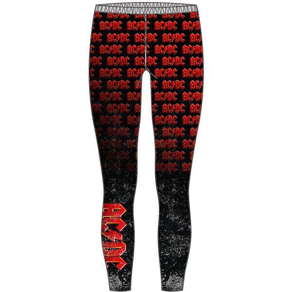 Small AC DC Logo - AC/DC Logo Repeat Leggings (Small to Medium) - Merch Online | Raru