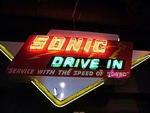 Sonic Drive in Logo - Sonic Drive In