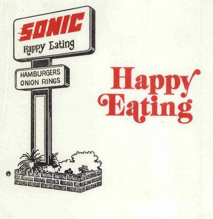 Sonic Drive in Logo - Evolution of Fast Food Logos Burger Chains