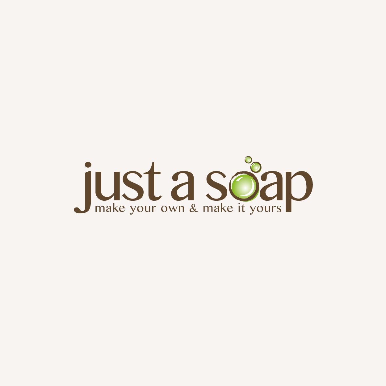 Soap Logo - Illustration and Brand Design for Just a Soap