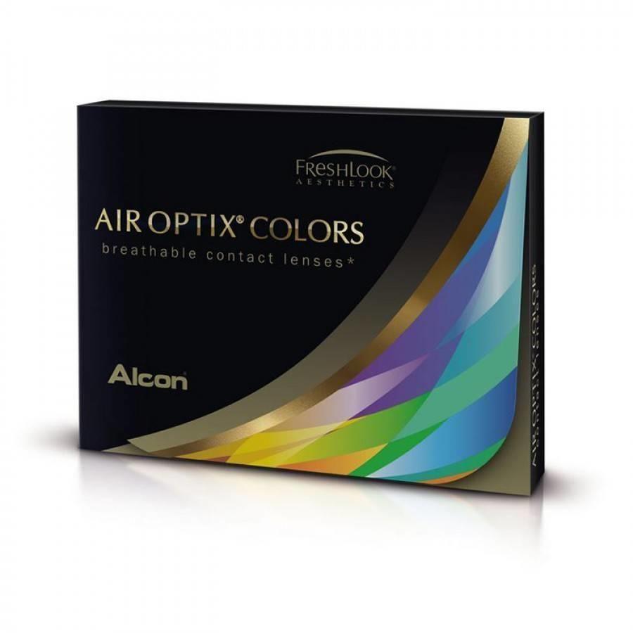 Honey-Colored Logo - Alcon / Ciba Vision Air Optix Colors Honey honey colored