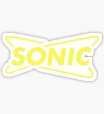 Sonic Drive in Logo - Sonic Drive In Digital Art Stickers | Redbubble