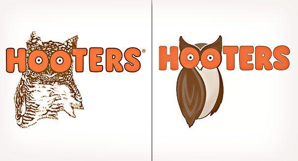 Owl Restaurant Logo - Hooters' Owl Logo Gets a Modern Makeover - AOL Finance
