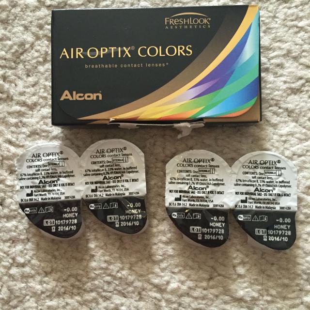 Honey-Colored Logo - Find more Honey Color Colored Contacts Air Optix at up to