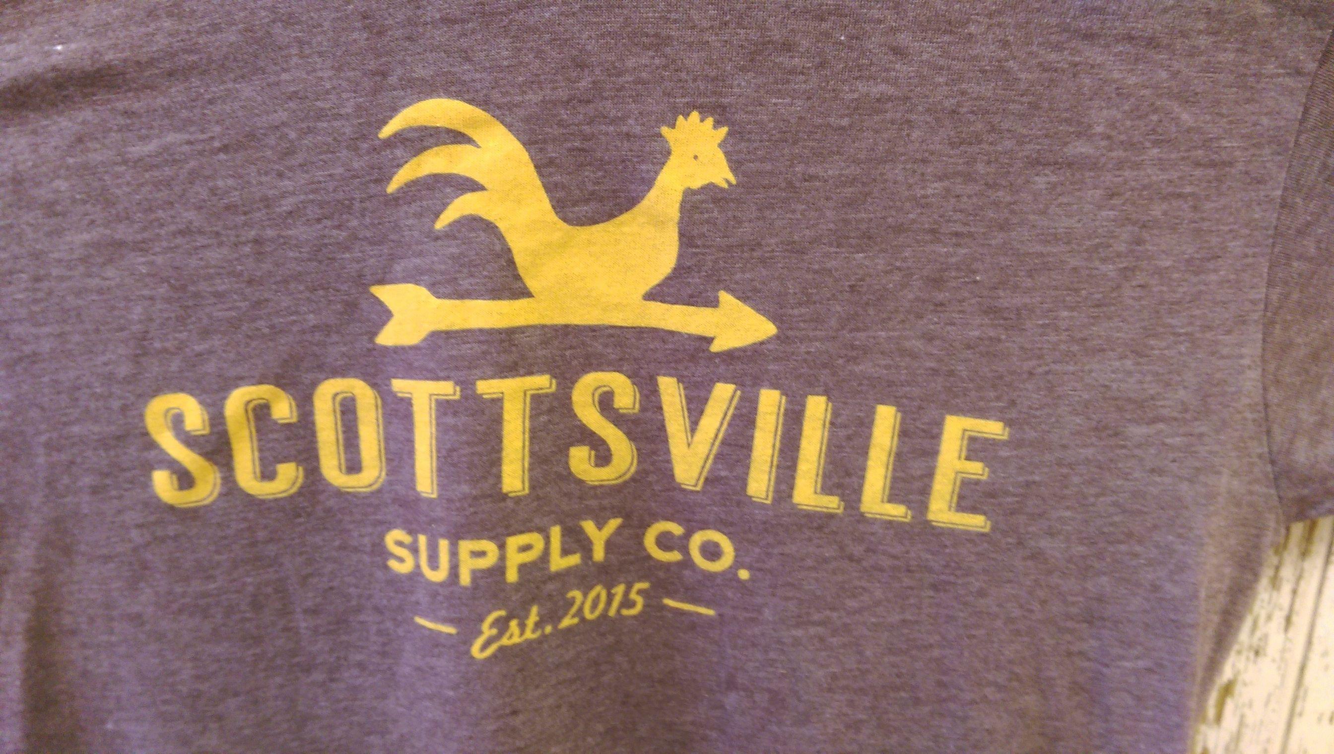 Honey-Colored Logo - T-Shirt Men's Brown – Scottsville Supply Co.