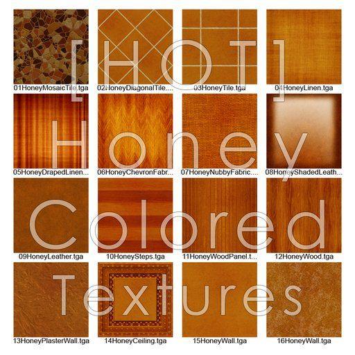 Honey-Colored Logo - Second Life Marketplace - [HOT] Honey Colored Textures