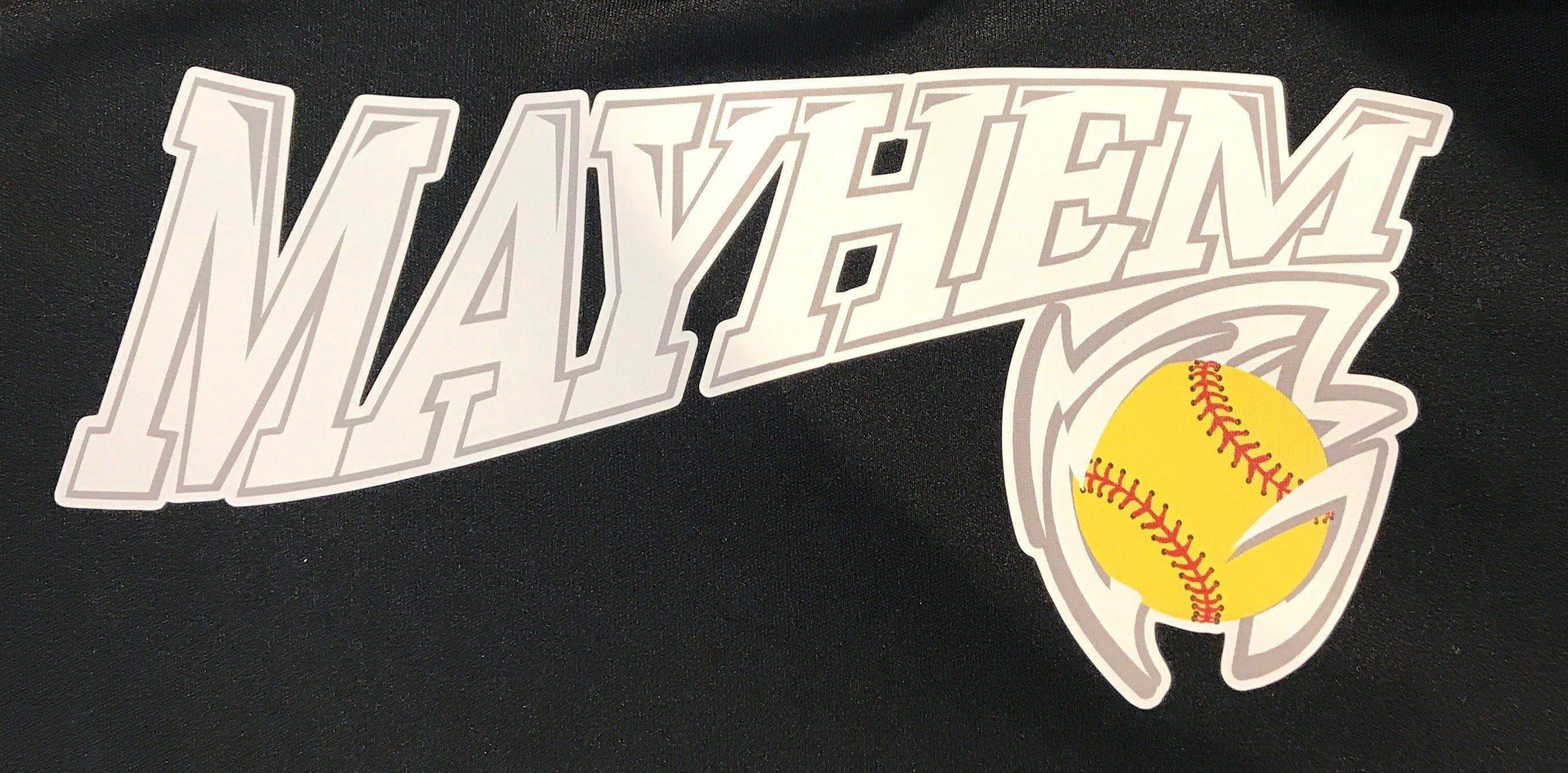 Mayhem Softball Logo - main window