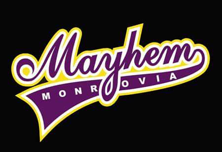 Mayhem Softball Logo - Monrovia Mayhem 02 Tryout