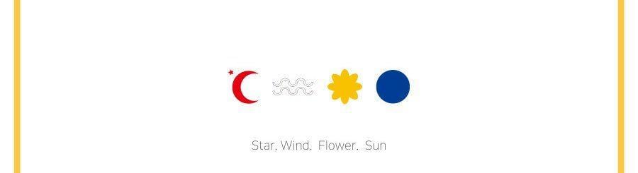 Red White Sun Logo - amz on Twitter: 