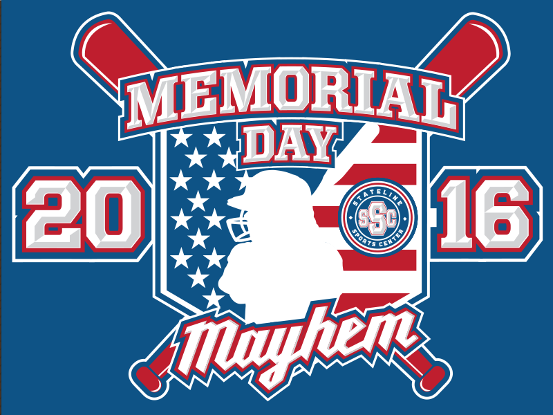 Mayhem Softball Logo - Memorial Day Mayhem