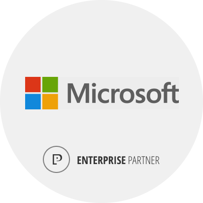 Perficient Logo - Microsoft National Solution Provider. Perficient, Inc