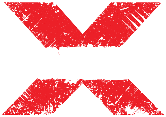 Red X Logo - X Warrior Challenge | Obstacle Course Race