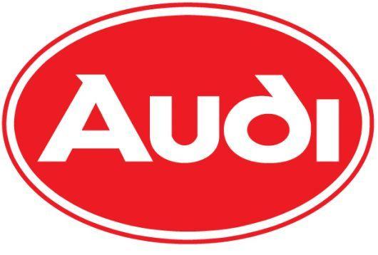 Car with Red Oval Logo - audi oval logo red | Auto Emblems/Logos/Hood Ornaments
