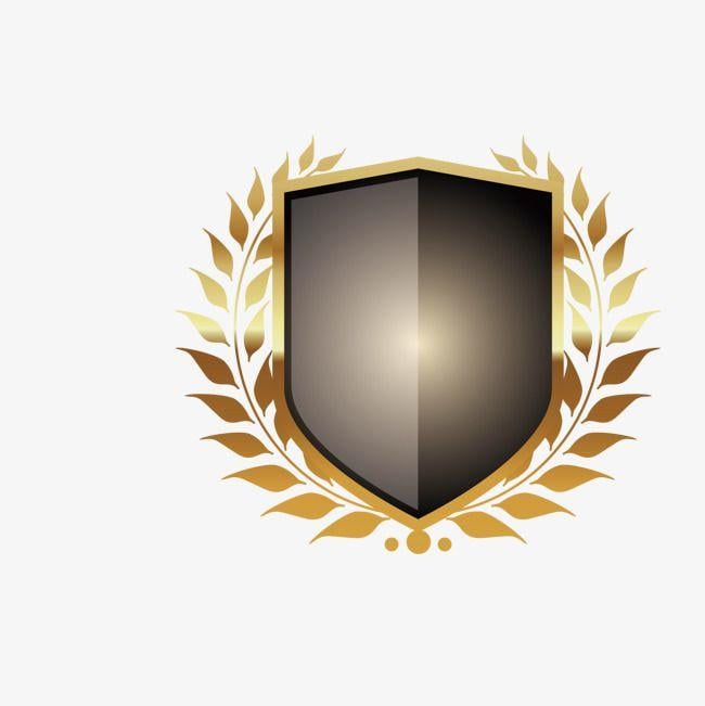 Metal Shield Logo - The Design Of Metal Shield, Shield Vector, Metal, Yellow PNG