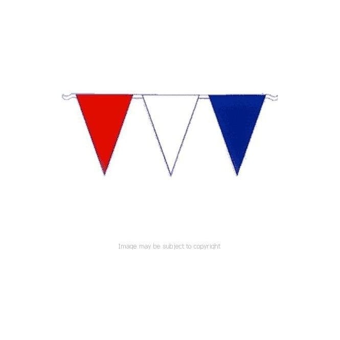 Red White Blue Rectangle Logo - Red, White & Blue Bunting