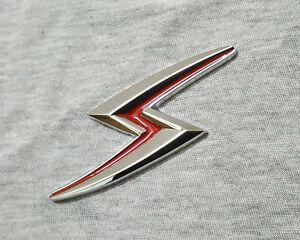 Silver Lightning Logo - Car Silver Lightning 'S' Badge Emblem For Nissan Silvia S15 S14 S13 ...