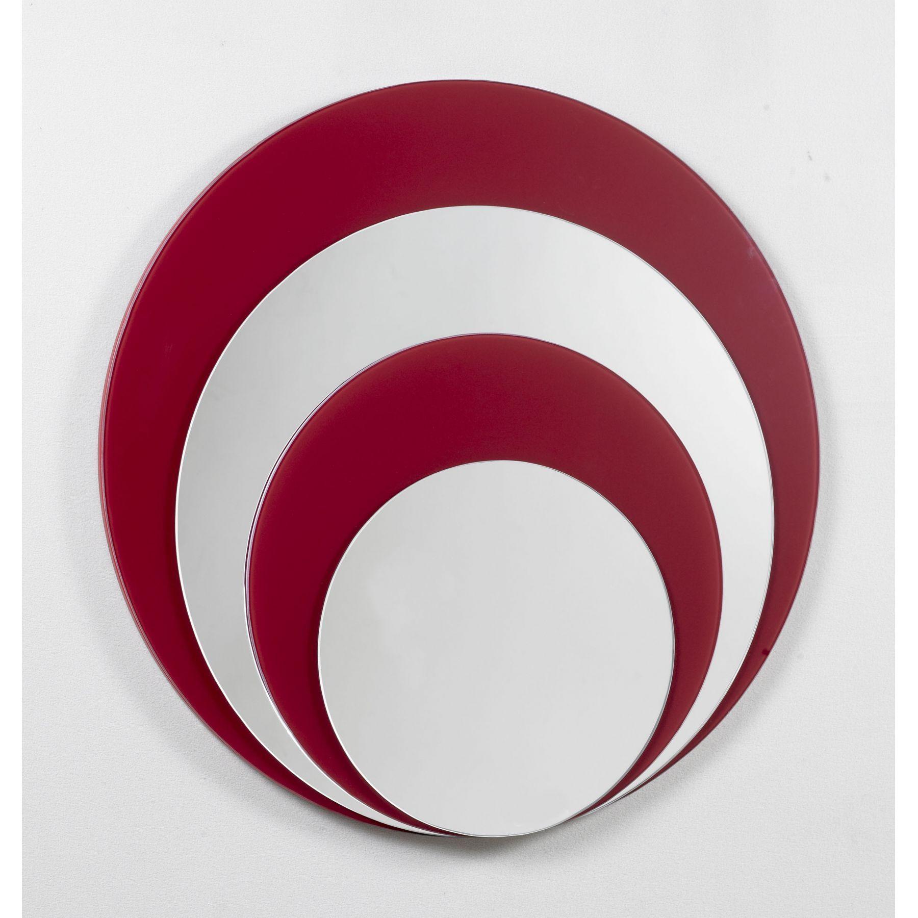 2 Red Circle Logo - Red Circle Mirror 2 - Miscellaneous from Homesdirect 365 UK