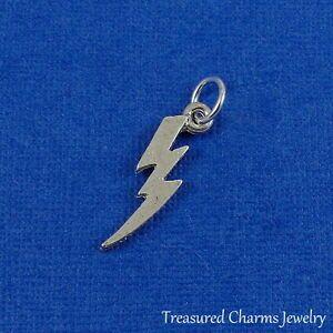 Silver Lightning Logo - Silver Lightning Bolt Charm - Weather Reporter Storm Meteorologist ...