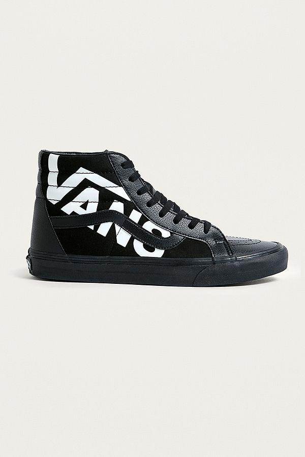 SK8 Logo - Vans Sk8-Hi Reissue Logo Trainers