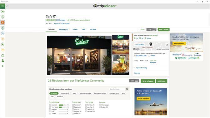 TripAdvisor App Logo - Get TripAdvisor Hotels Flights Restaurants - Microsoft Store