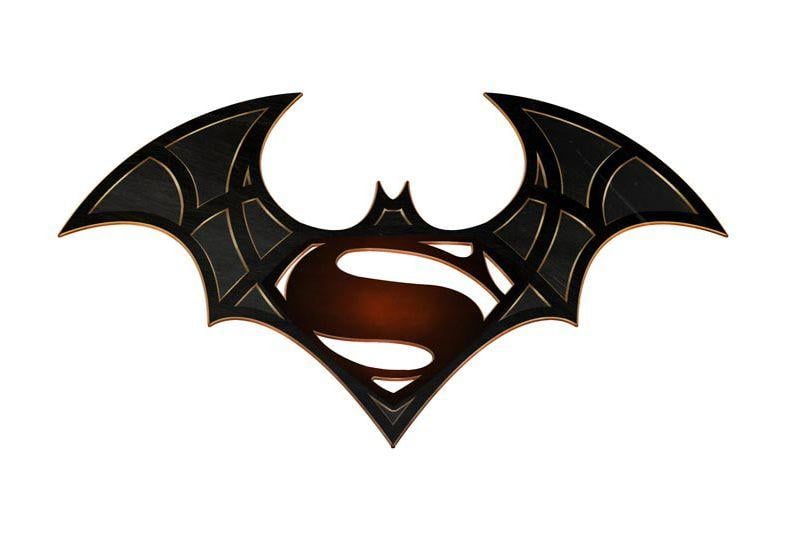 Batman and Superman Logo - Batman vs Superman Logo 2015 | James Poai Art Blog