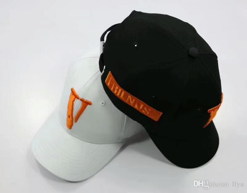 Vlone Hat Logo - Dad VLONE Gorras K-pop Bone Hat Polo Baseball Cap Adjustable Hip Hop ...