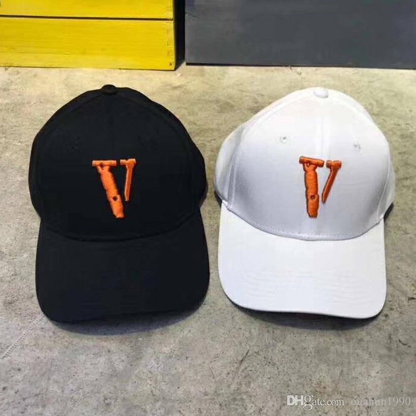 Vlone Hat Logo - Vlone Baseball Cap Embroidery Snapback Hip Hop Drake Men Women