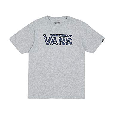 Grey Vans Logo - Vans T Shirt Classic Snoopy Logo Grey Blue Size: 140 152 Cm