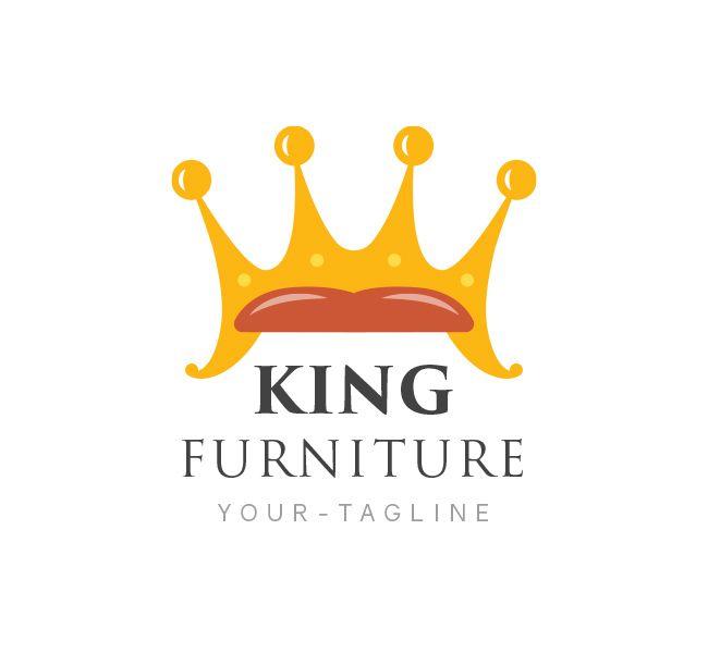 Furniture Logo - King Furniture Logo & Business Card Template - The Design Love