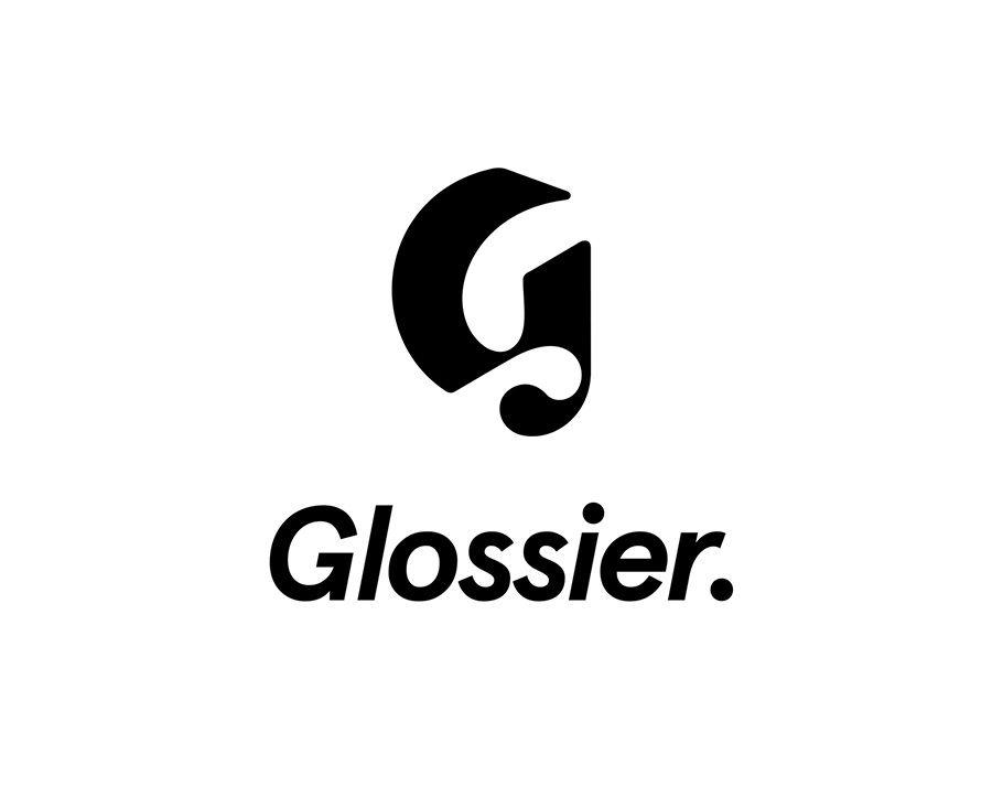 Glossier Logo - GlossierBrand Logo Design - charlottedelarue-design