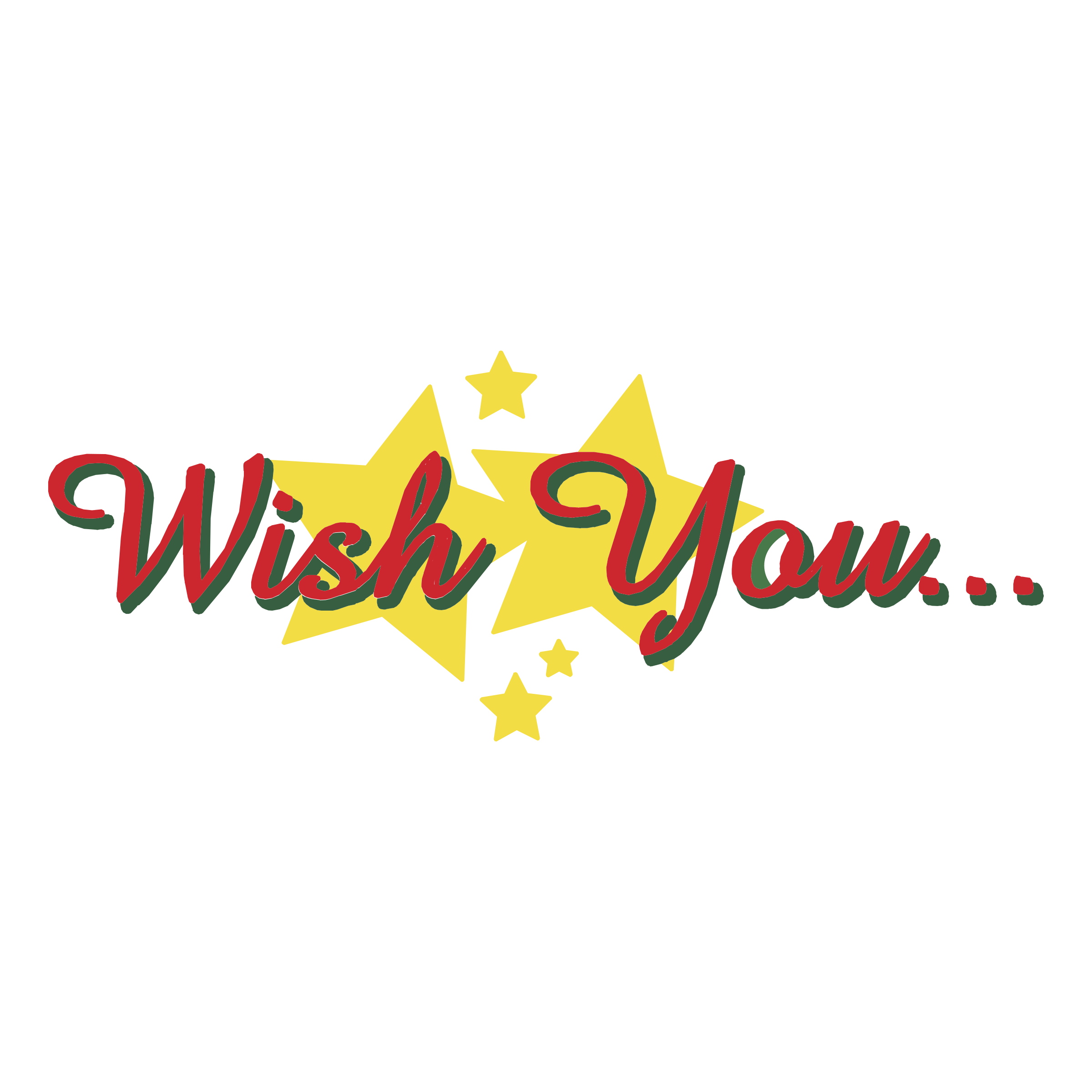 Wish Transparent Logo - Wish You Logo PNG Transparent & SVG Vector - Freebie Supply