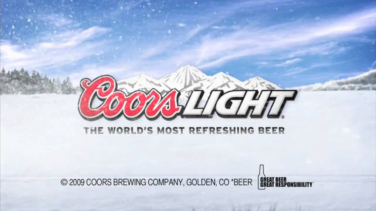 Coors Light Mountain Beer Logo - Coors Light Activated Can