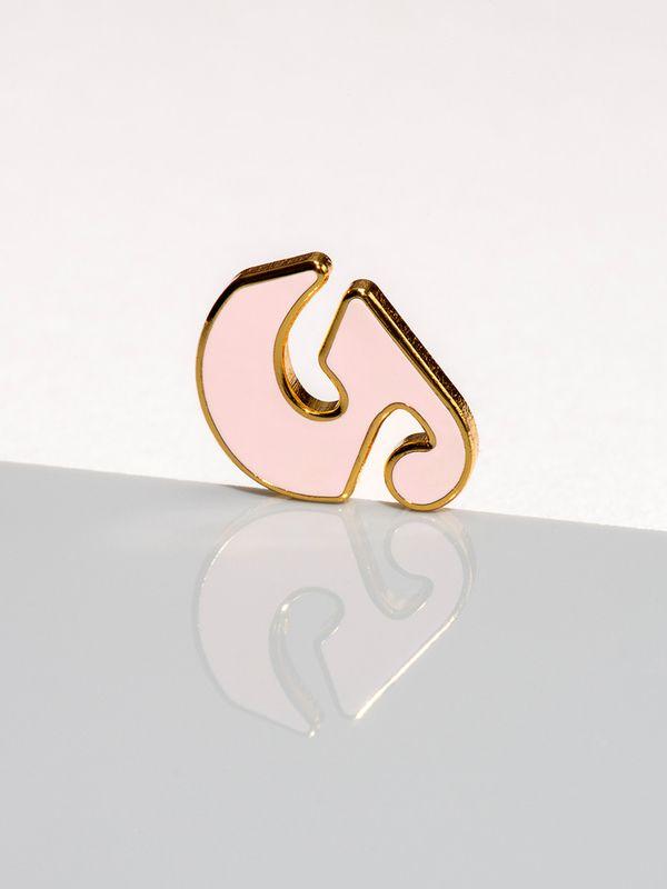 Glossier Logo - How Much Is Glossier's Logo Pin? The Brand's Merch Is Adorable ...