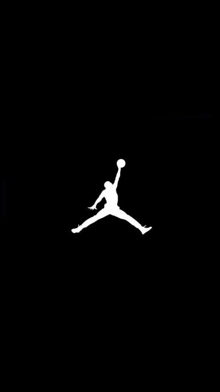 Black and White Jordan Logo - Jordan wallpaper iPhone. Wallpaper. iPhone wallpaper